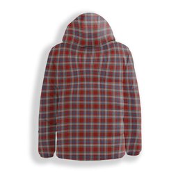 ScotsTee Shop Scottish Drummond of Perth Dress 2 Premium Tartan Down Jacket Winter White Duck Down Plaid