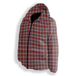 ScotsTee Shop Scottish Drummond of Perth Dress 2 Premium Tartan Down Jacket Winter White Duck Down Plaid