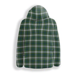 ScotsTee Shop Scottish Forbes Dress Ancient Premium Tartan Down Jacket Winter White Duck Down Plaid