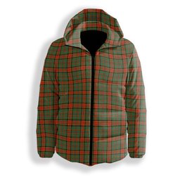 ScotsTee Shop Scottish Dalrymple of Castleton #2 Modern Premium Tartan Down Jacket Winter White Duck Down Plaid