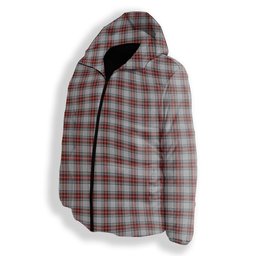 ScotsTee Shop Scottish Seller Reproduction Dress Premium Tartan Down Jacket Winter White Duck Down Plaid