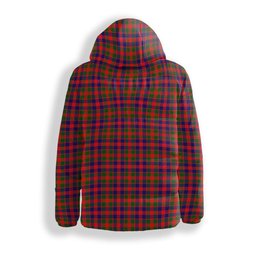 ScotsTee Shop Scottish Gow of Skeoch Premium Tartan Down Jacket Winter White Duck Down Plaid