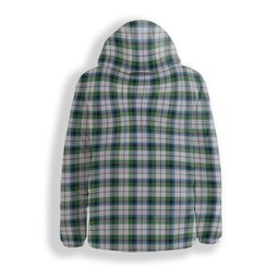 ScotsTee Shop Scottish McNachten Dress Ancient Premium Tartan Down Jacket Winter White Duck Down Plaid