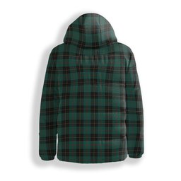 ScotsTee Shop Scottish McArthur-Fox Hunting Modern Premium Tartan Down Jacket Winter White Duck Down Plaid