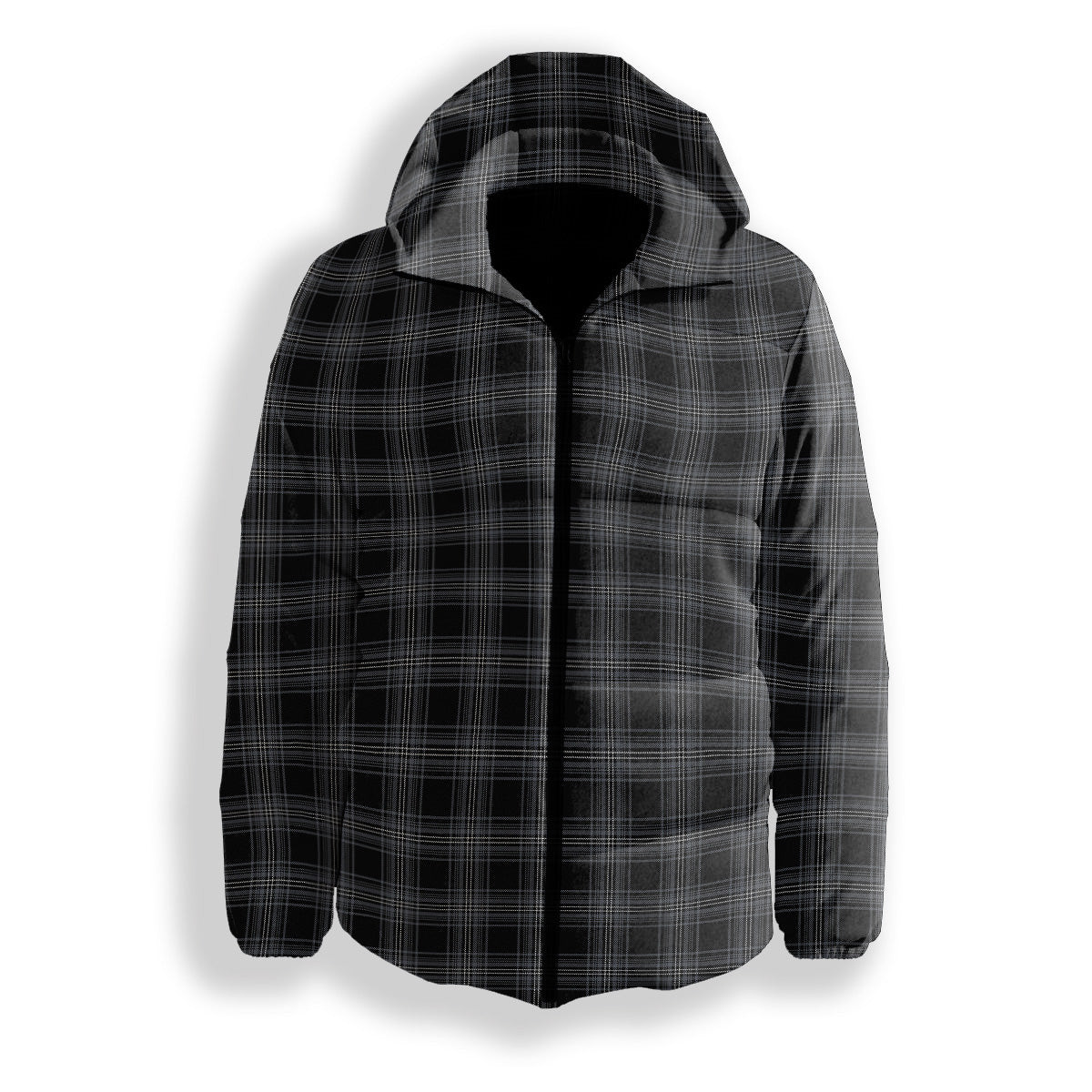 ScotsTee Shop Scottish Stewart Mourning Originaux Modern Clan Premium Tartan Down Jacket Winter White Duck Down Plaid
