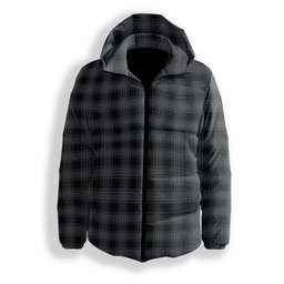 ScotsTee Shop Scottish Stewart Mourning Originaux Modern Clan Premium Tartan Down Jacket Winter White Duck Down Plaid