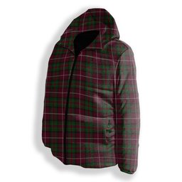 ScotsTee Shop Scottish Stewart of Bute Hunting Premium Tartan Down Jacket Winter White Duck Down Plaid