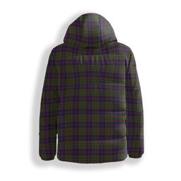 ScotsTee Shop Scottish MacLaren Regent Premium Tartan Down Jacket Winter White Duck Down Plaid