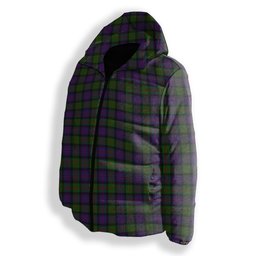 ScotsTee Shop Scottish MacBrayne Premium Tartan Down Jacket Winter White Duck Down Plaid