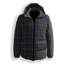 ScotsTee Shop Scottish MacBrayne Premium Tartan Down Jacket Winter White Duck Down Plaid