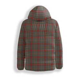 ScotsTee Shop Scottish Muirhead Hunting Modern Premium Tartan Down Jacket Winter White Duck Down Plaid