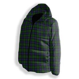 ScotsTee Shop Scottish Ogilvie of Inverarity VS 2 Premium Tartan Down Jacket Winter White Duck Down Plaid