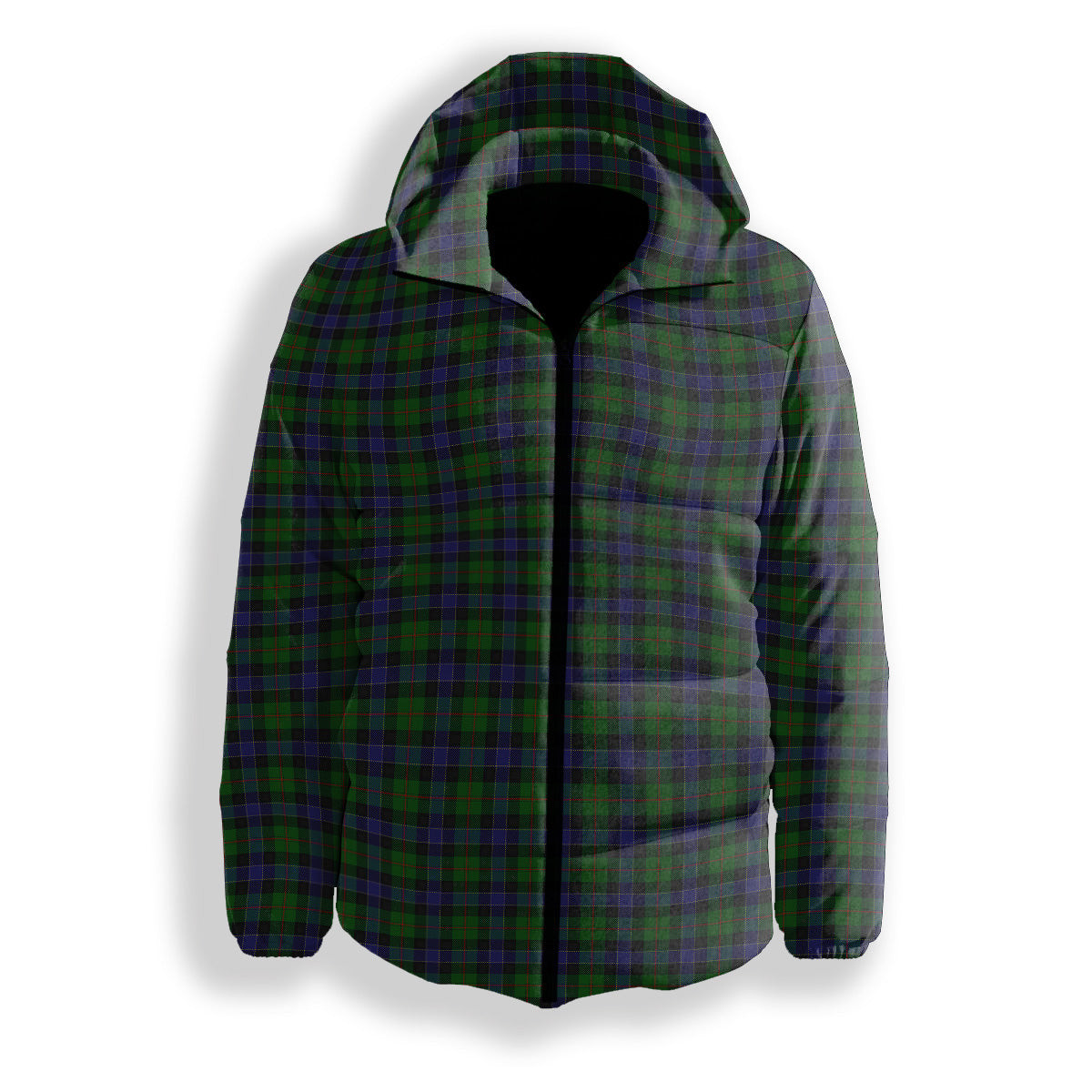 ScotsTee Shop Scottish Ogilvie of Inverarity VS 2 Premium Tartan Down Jacket Winter White Duck Down Plaid