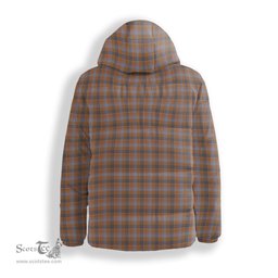 ScotsTee Shop Scottish Jardine of Castlemilk Ancient Premium Tartan Down Jacket Winter White Duck Down Plaid