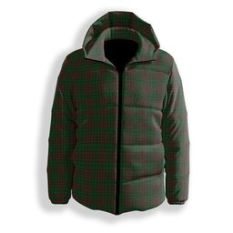 ScotsTee Shop Scottish Matheson Hunting Highland Society of London Premium Tartan Down Jacket Winter White Duck Down Plaid