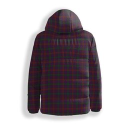 ScotsTee Shop Scottish Montgomrie or Montgomery of Eglinton Premium Tartan Down Jacket Winter White Duck Down Plaid