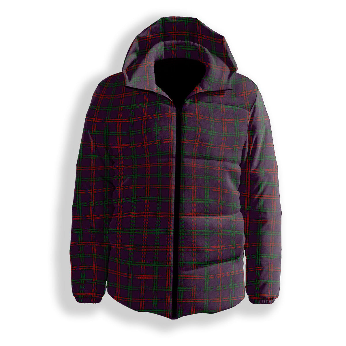 ScotsTee Shop Scottish Montgomrie or Montgomery of Eglinton Premium Tartan Down Jacket Winter White Duck Down Plaid