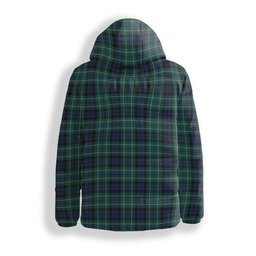 ScotsTee Shop Scottish McNeil of Colonsay Modern Premium Tartan Down Jacket Winter White Duck Down Plaid