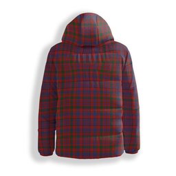 ScotsTee Shop Scottish Murray of Tullibardine Premium Tartan Down Jacket Winter White Duck Down Plaid