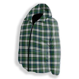 ScotsTee Shop Scottish Graham Dress Ancient Premium Tartan Down Jacket Winter White Duck Down Plaid