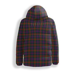 ScotsTee Shop Scottish MacLagan of Glenquiech Premium Tartan Down Jacket Winter White Duck Down Plaid