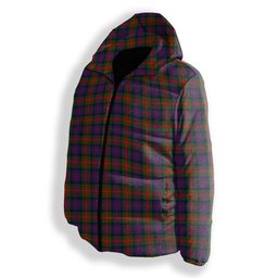 ScotsTee Shop Scottish MacLagan of Glenquiech Premium Tartan Down Jacket Winter White Duck Down Plaid