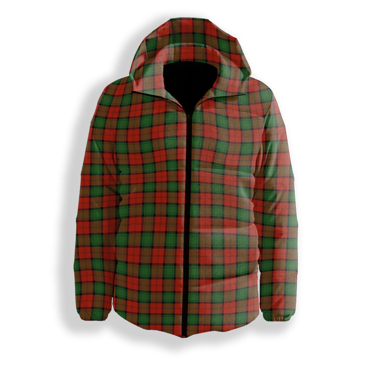 ScotsTee Shop Scottish Stewart of Atholl Ancient Premium Tartan Down Jacket Winter White Duck Down Plaid