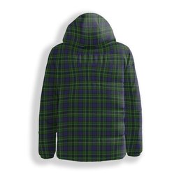 ScotsTee Shop Scottish Lloyd of Dolobran Premium Tartan Down Jacket Winter White Duck Down Plaid