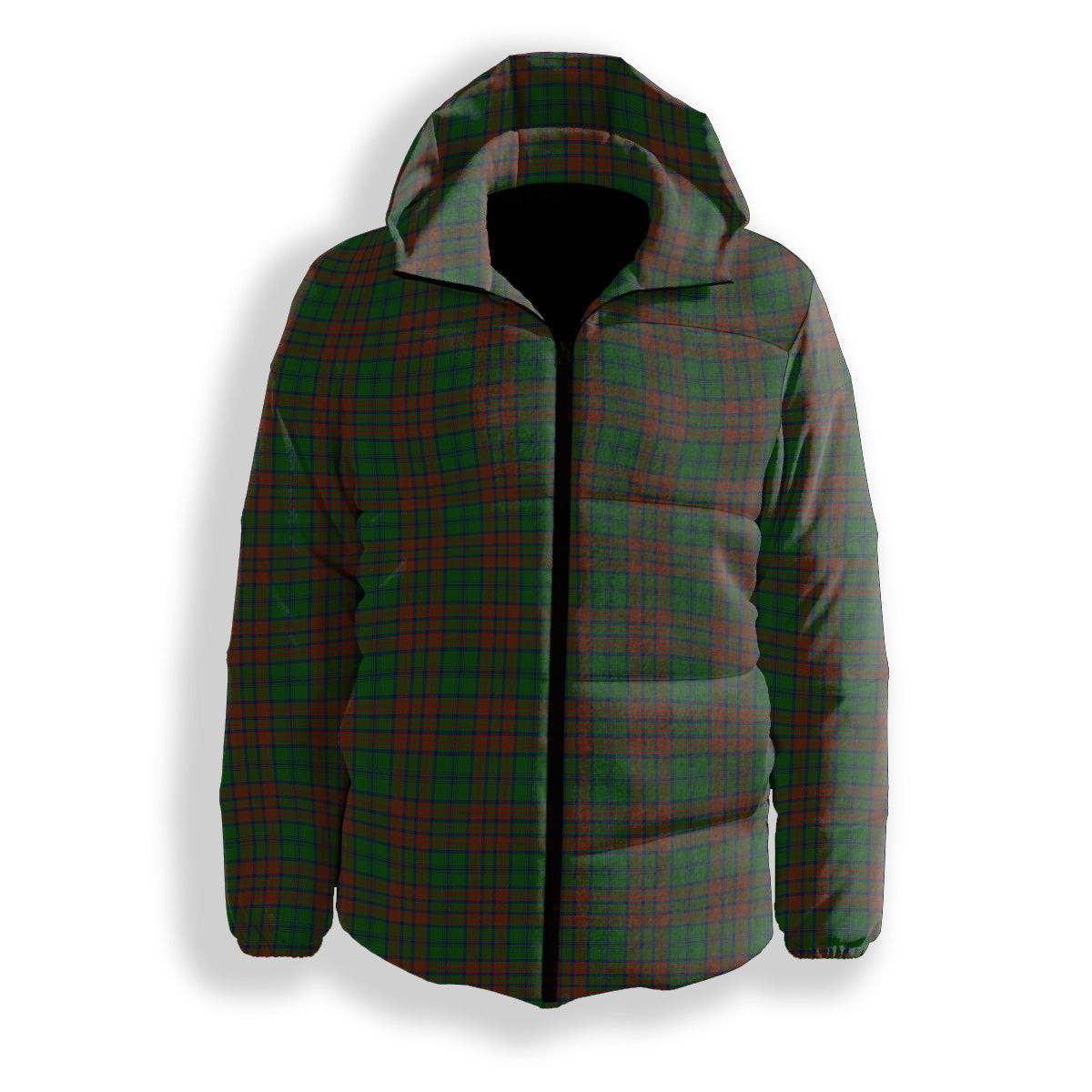 ScotsTee Shop Scottish Matheson Hunting Highland Premium Tartan Down Jacket Winter White Duck Down Plaid