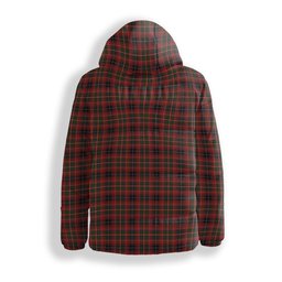 ScotsTee Shop Scottish Innes of Moray Premium Tartan Down Jacket Winter White Duck Down Plaid