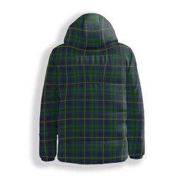ScotsTee Shop Scottish Princess Beatrice Hunting Premium Tartan Down Jacket Winter White Duck Down Plaid
