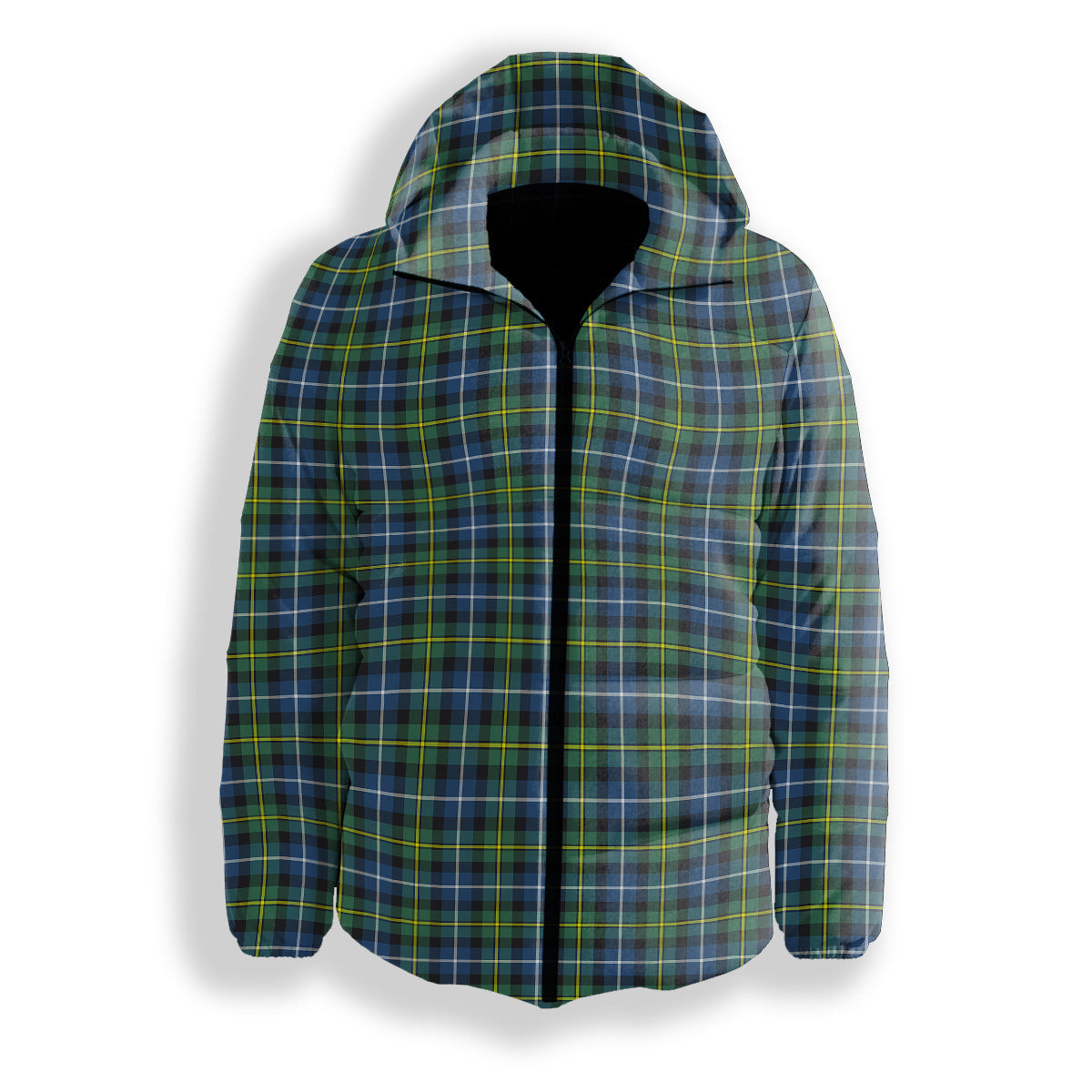 ScotsTee Shop Scottish MacNeill Of Barra Ancient Premium Tartan Down Jacket Winter White Duck Down Plaid