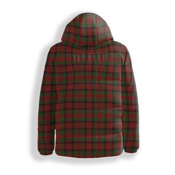 ScotsTee Shop Scottish MacNicol Inverness Tweed Mill Co Ltd Premium Tartan Down Jacket Winter White Duck Down Plaid