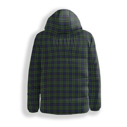 ScotsTee Shop Scottish MacNeil of Colonsay Premium Tartan Down Jacket Winter White Duck Down Plaid