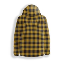 ScotsTee Shop Scottish MacLeod of Lewis Ancient SC Premium Tartan Down Jacket Winter White Duck Down Plaid
