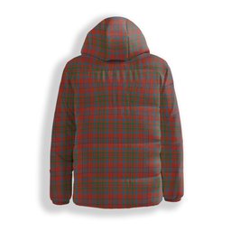 ScotsTee Shop Scottish Murray of Tullibardine Ancient Premium Tartan Down Jacket Winter White Duck Down Plaid