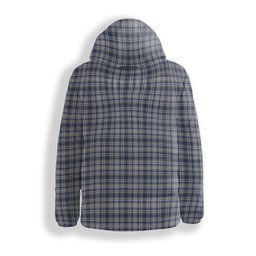 ScotsTee Shop Scottish Yorkshire, The Spirit of Premium Tartan Down Jacket Winter White Duck Down Plaid