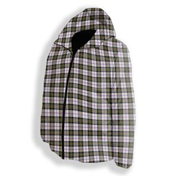 ScotsTee Shop Scottish McPherson Dress Modern Premium Tartan Down Jacket Winter White Duck Down Plaid