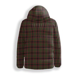 ScotsTee Shop Scottish Innes of Cowie Premium Tartan Down Jacket Winter White Duck Down Plaid