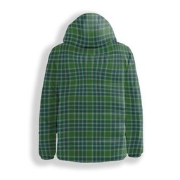 ScotsTee Shop Scottish MacDonald Lord of the Isles Hunting Ancient Premium Tartan Down Jacket Winter White Duck Down Plaid