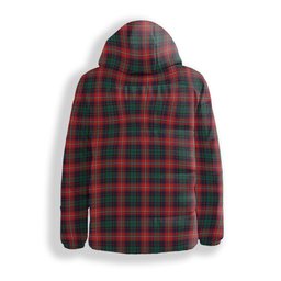 ScotsTee Shop Scottish Rattray of Lude Modern Premium Tartan Down Jacket Winter White Duck Down Plaid