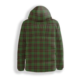ScotsTee Shop Scottish McFie Hunting Ancient Premium Tartan Down Jacket Winter White Duck Down Plaid