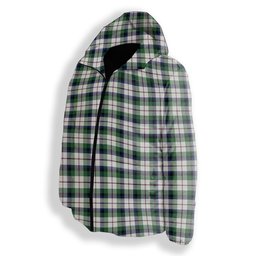 ScotsTee Shop Scottish MacNachten Dress Modern Premium Tartan Down Jacket Winter White Duck Down Plaid
