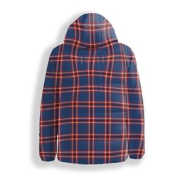 ScotsTee Shop Scottish Laing of Archiestown Modern Premium Tartan Down Jacket Winter White Duck Down Plaid