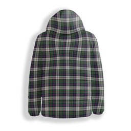 ScotsTee Shop Scottish McCallum Dress Modern Premium Tartan Down Jacket Winter White Duck Down Plaid