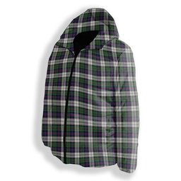 ScotsTee Shop Scottish McCallum Dress Modern Premium Tartan Down Jacket Winter White Duck Down Plaid