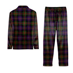 ScotsTee Shop Scottish Cameron of Erracht Modern Crest Tartan Pajama Satin Velvet Flannel Pajama Set