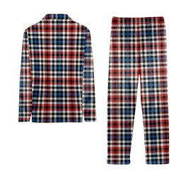 ScotsTee Shop Scottish Bell Border (Bell Southern Bell) Ancient Crest Tartan Pajama Satin Velvet Flannel Pajama Set