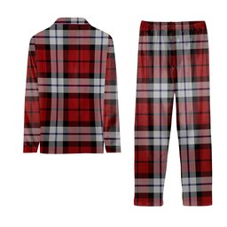 ScotsTee Shop Scottish Brodie Dress Crest Tartan Pajama Satin Velvet Flannel Pajama Set