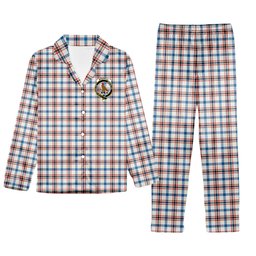 ScotsTee Shop Scottish Boswell Dress Ancient Crest Tartan Pajama Satin Velvet Flannel Pajama Set